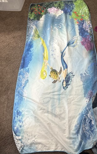 Small mermaid blanket - blanket, dual