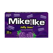 Mike&Ike Jolly Joel Chewy Grape Flavored Candy Theater box - 120g