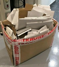 200 X White Cardboard Mug