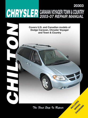 Dodge caravan 45110 - caravan, (chilton)
