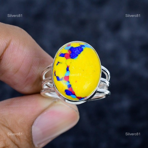 Oval mosaic jasper stone - oval,
