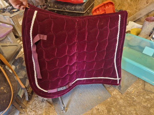 Full hkm maroon - maroon, padded