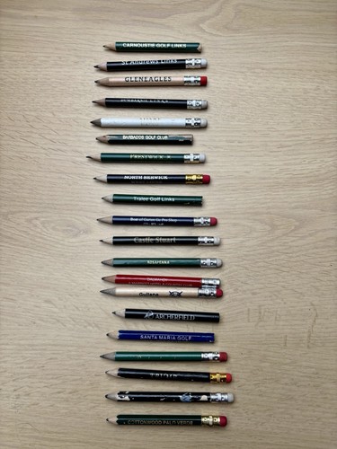 Golf pencils - pencils,