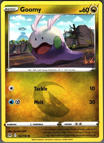 Goomy 132 196 common lost - 132/196,