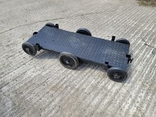 Heavy Duty Industrial Transporter 6 Wheel Trolley Dolly Piano Mover Steerable