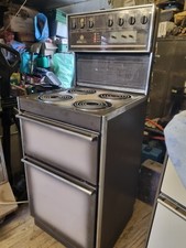vintage Belling 90  Electric Cooker 1990 Double Oven 91DL GWO Sable