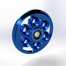 Ducati Kbike disc pusher blue