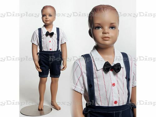 Child fiberglass with molded - child,