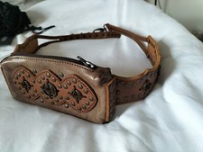 Handmade Leather Bum Bag Hippie Rave Festival Party Chique
