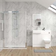 Complete 1000mm White Vanity