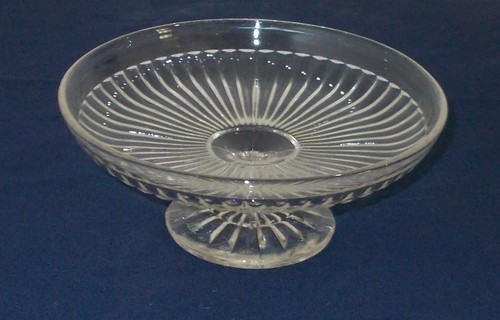Vintage glass compote good - vintage,