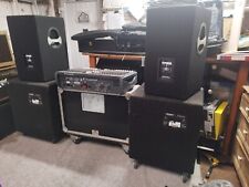 Peavey PA System - Powered Mixer & 2x Speakers