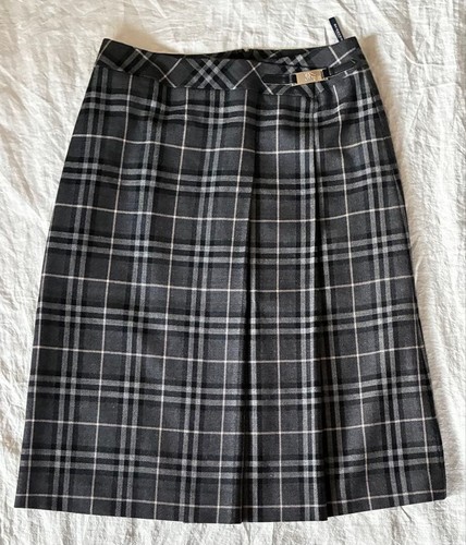 Burberry london gray plaid - burberry,