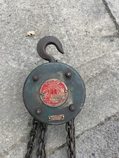 Vintage Felco 1Ton block & tackle / hoist