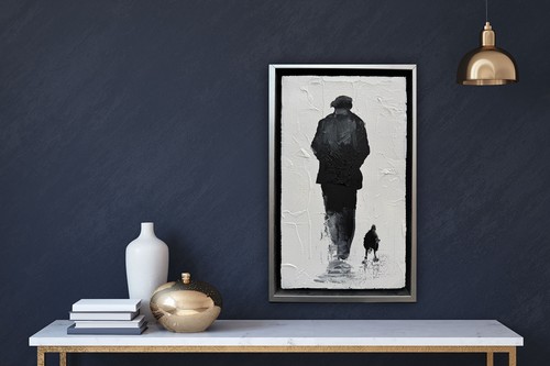 Framed silver original - in,