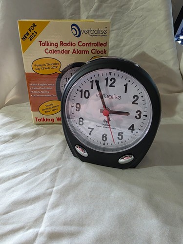 Verbalise talking alarm clock - talking,