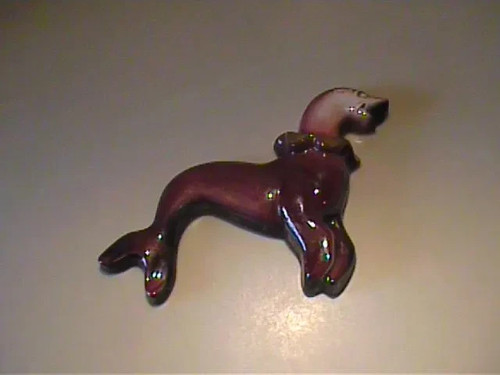Vintage 1950 ceramic brown - 1950's,