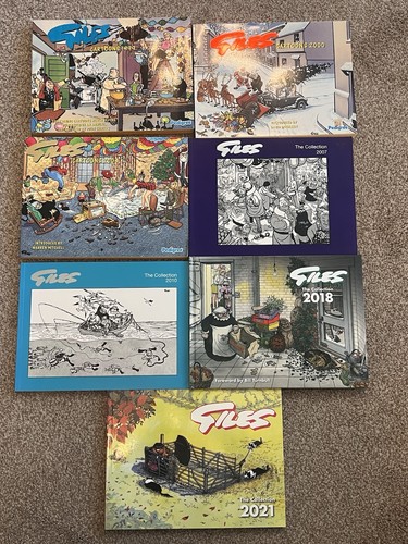 Giles cartoon books collection - giles,
