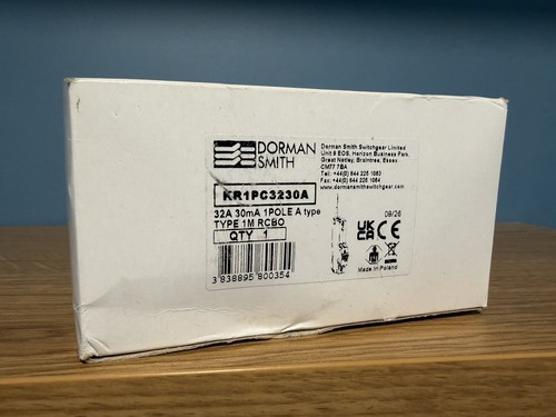 Dorman smith 32amp rcbo