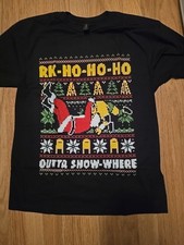 Rk Ho Ho Ho Wrestle Crate Exclusive T-shirt. Randy Orton Out Of Nowhere Large