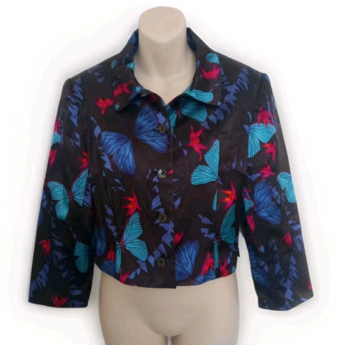 Vtg 80s kenzo jungle butterfly - vtg,