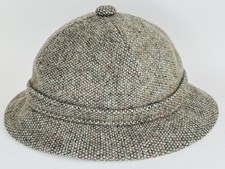 Vintage Kangol Grey Tweed Wool