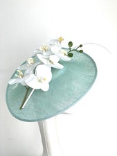 Pale Mint Green flower hat