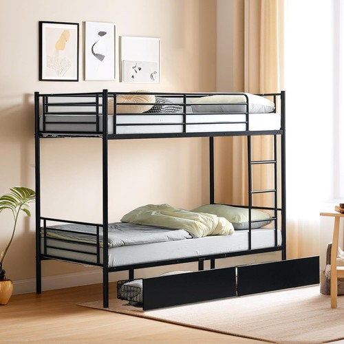 Metal bunk bed - metal, over