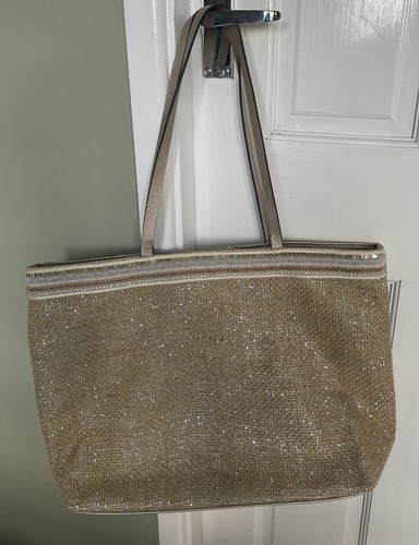 Ladies gold unusual - gold, beaded