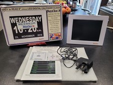 Digital calendar clock (Ideal for Patients with Memory Loss!)