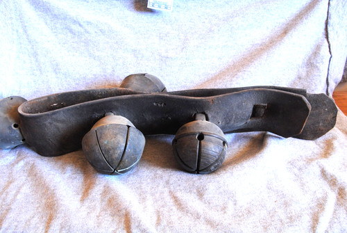 Antique sleigh bells - sleigh,