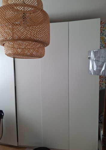 Ikea pax wardrobe white - ikea,