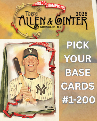 2026 topps allen ginter - topps,