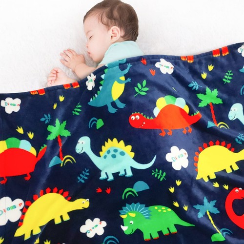 Lukeight dinosaur baby blanket - baby,