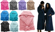 Bathrobe Dressing Gown Hooded