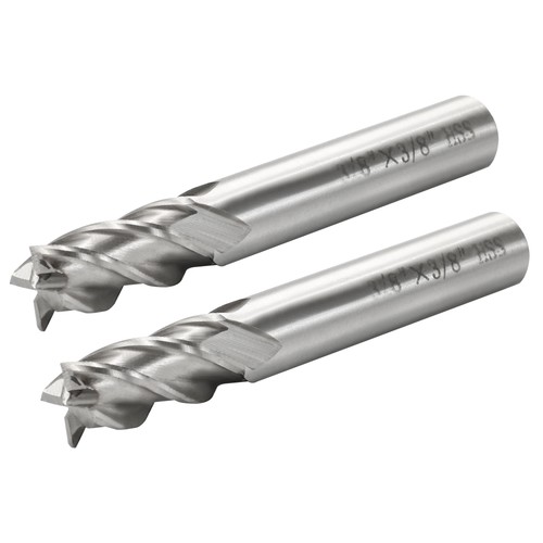 2pcs flutes straight shank - 2pcs, 4