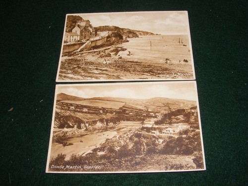 Vintage postcard combe - postcard, martin