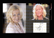 A4 Signed Abba ABBA Agnetha