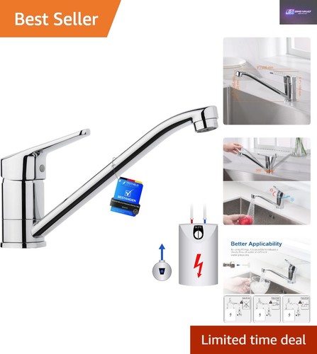 Single handle brass kitchen - handle,