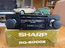 1980s sharp RG-6000 car stereo