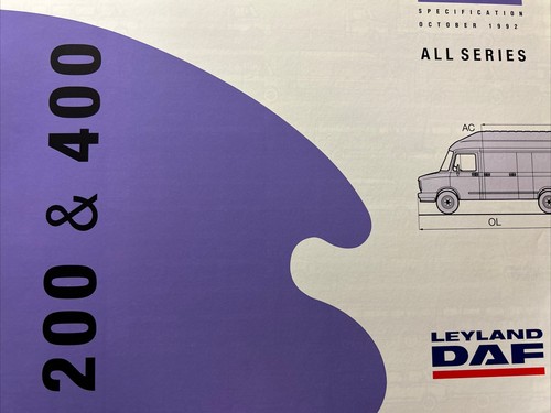Leyland daf 200 400 van - daf,