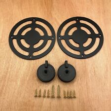 Mud Kitchen Cooker Rings and Knobs in Black - Mud Kitchen accessories