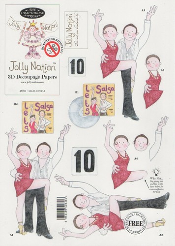 Jolly nation die cut - nation,
