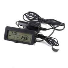 Car Thermometer InsideOutside Monitor Temperature In and Out of Your Vehicle
