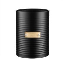 Typhoon Otto Black Metal Utensil Jar Holder Caddy 1401.172