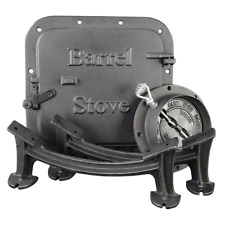 Barrel Stove Kit Cast Iron