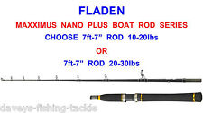 FLADEN MAXXIMUS NANO PLUS BOAT ROD FOR SLOW JIGGING UPTIDE TROLLING POPPING TUNA