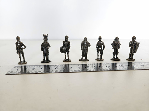 Miniature metal toy soldier - miniature,