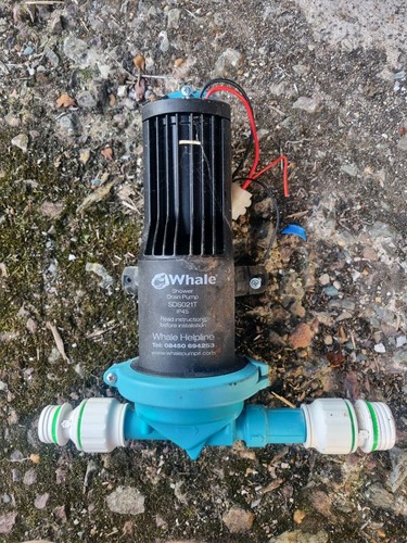 Used whale shower drain - drain, pump