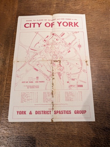 Vintage city york map - city,